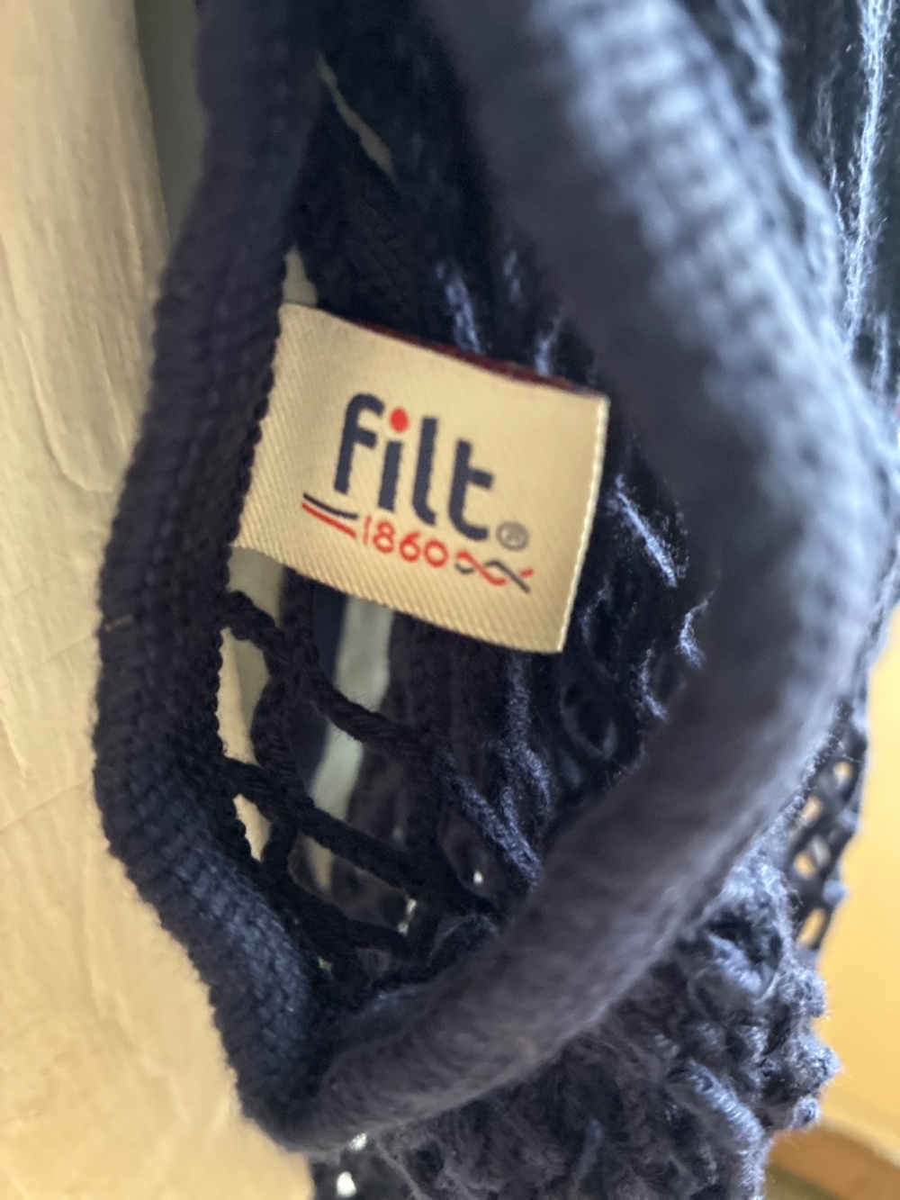 Longchamp Le Pliage Filt Navy Mesh Bag NWT - Picture 7 of 8